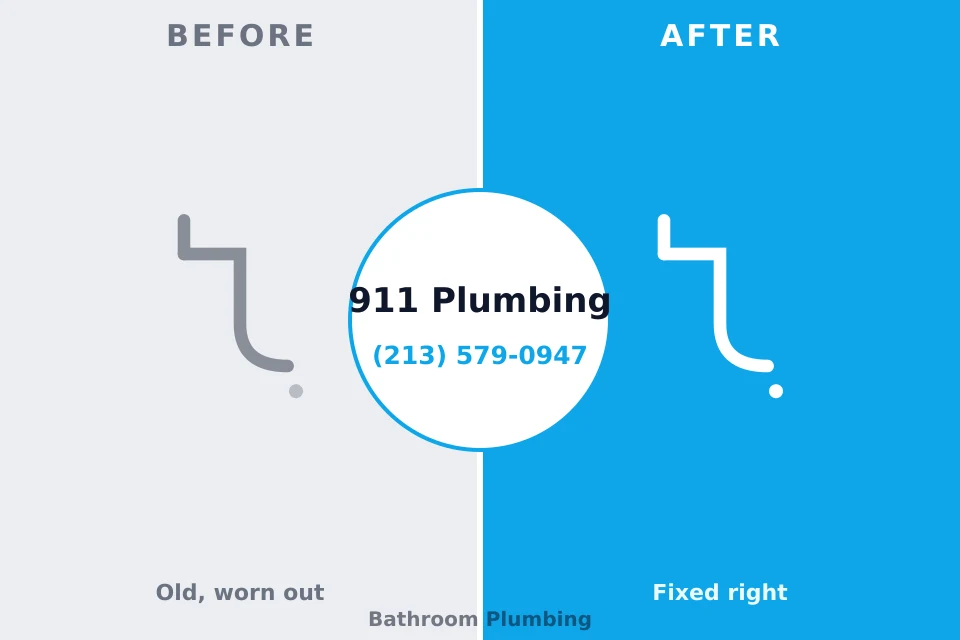 Before and after: plumbing repair Queen Creek, AZ